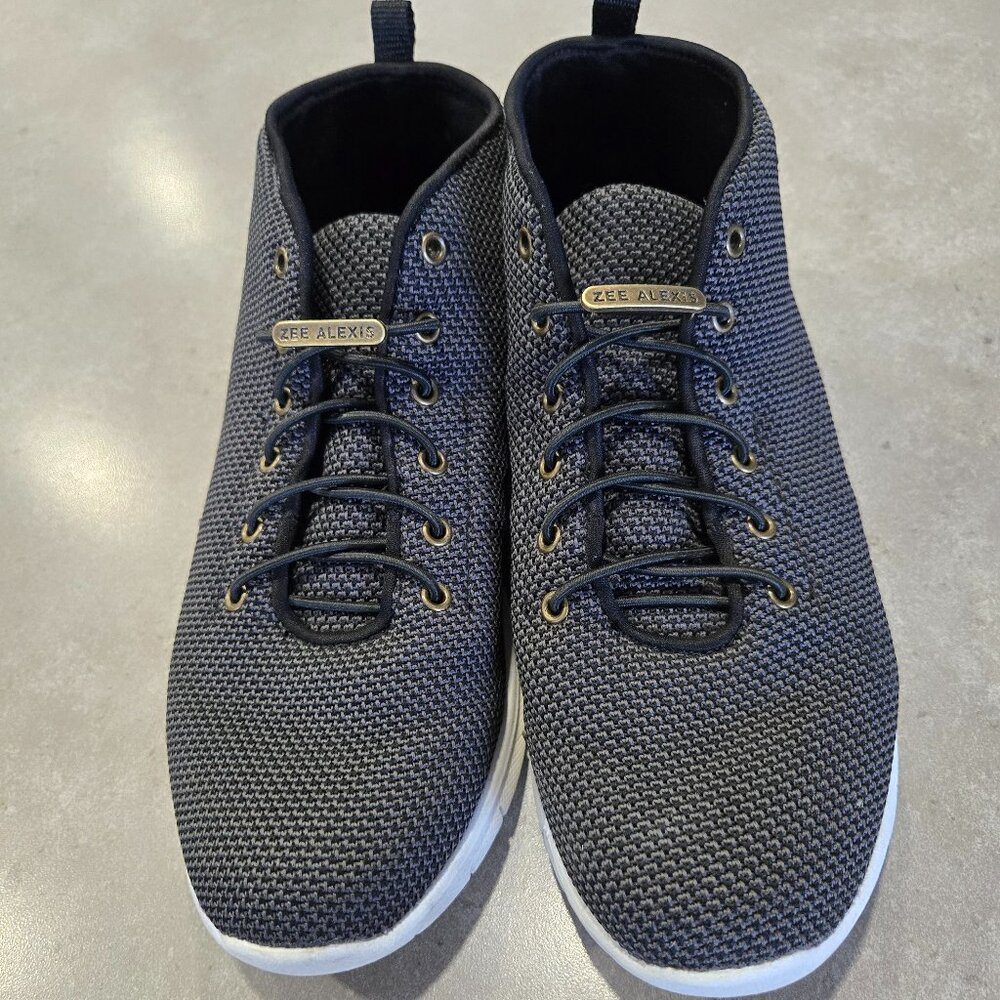 ZEE ALEXIS  Kerrigan Women's High Top Bungee Laces Sneakers - Black - Sz 8.5M